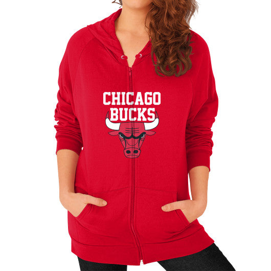 Chicago Bucks Ladies' Zip Hoodie