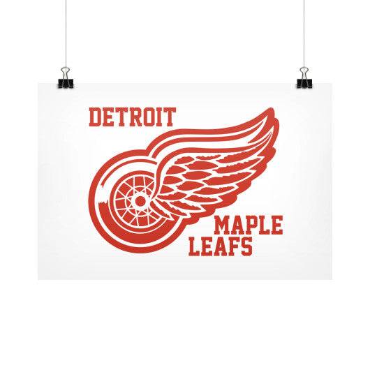 Detroit Maple Leafs High Quality Poster