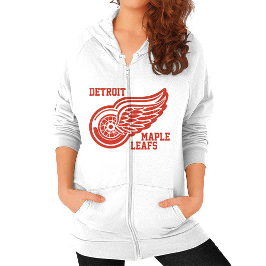 Detroit Maple Leafs Ladies' Zip Hoodie