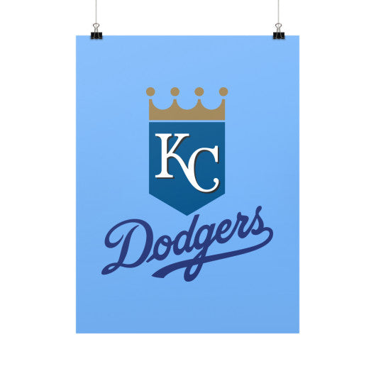 Kansas City Dodgers High Quality Poster