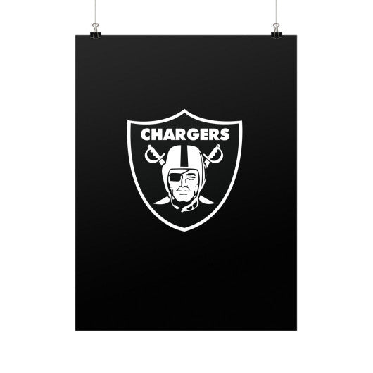 Oakland Chargers High Quality Poster