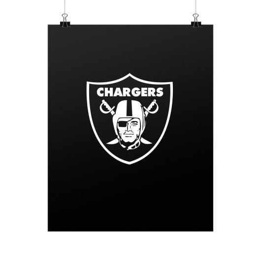 Oakland Chargers High Quality Poster