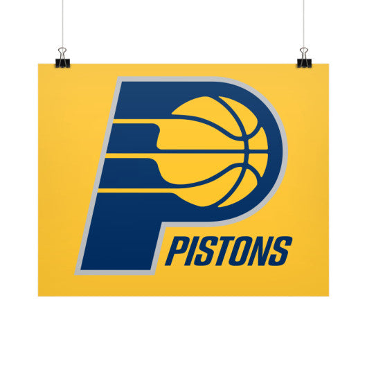 Indiana Pistons High Quality Poster