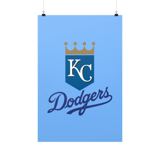 Kansas City Dodgers High Quality Poster