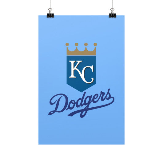 Kansas City Dodgers High Quality Poster