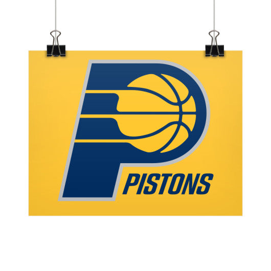 Indiana Pistons High Quality Poster