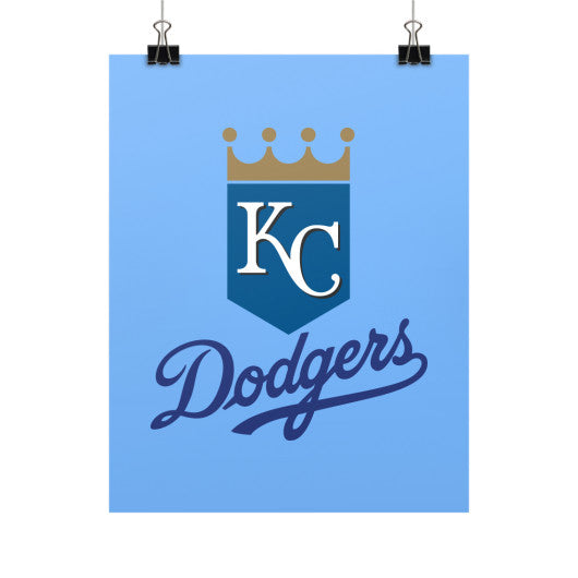 Kansas City Dodgers High Quality Poster