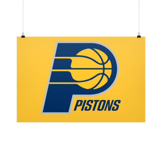 Indiana Pistons High Quality Poster