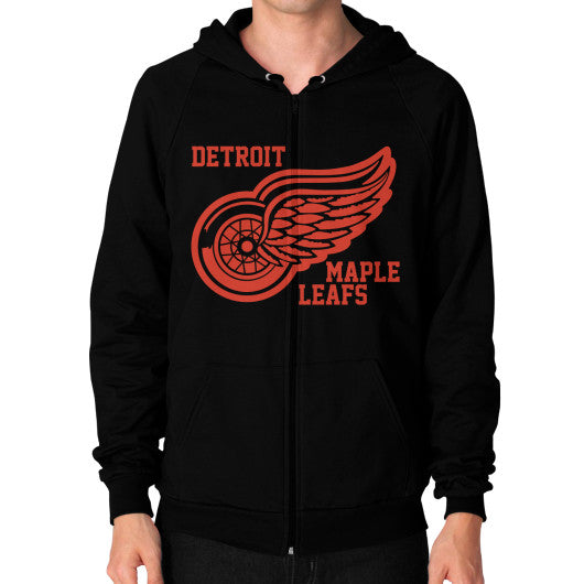 Detroit Maple Leafs Manly Zip Hoodie