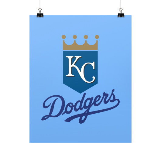 Kansas City Dodgers High Quality Poster