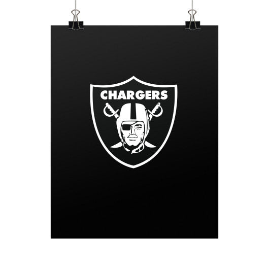 Oakland Chargers High Quality Poster