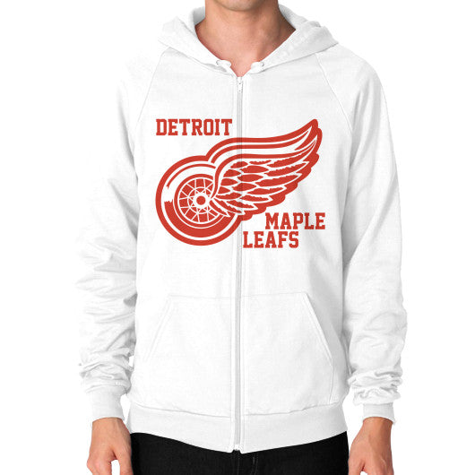 Detroit Maple Leafs Manly Zip Hoodie