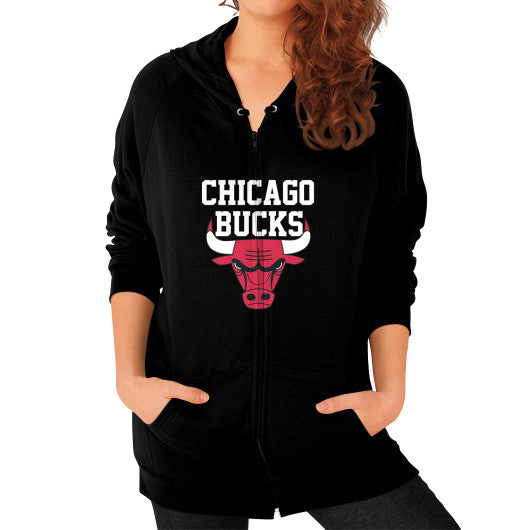 Chicago Bucks Ladies' Zip Hoodie